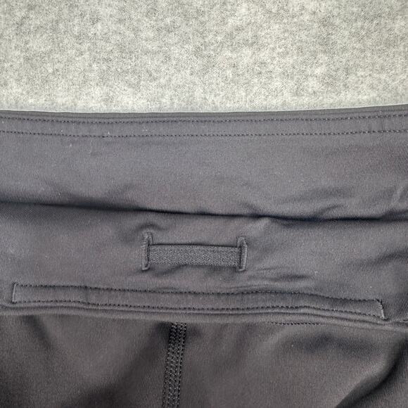 Lululemon Pace Queen Tight WMNS 8 Black Stretchy Ruched Ankle Hem Athletica Yoga - Picture 7 of 14